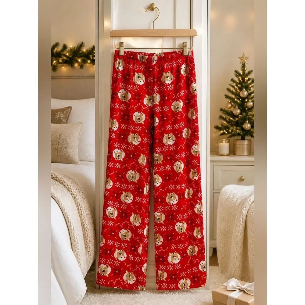 Rudolph the Red Nosed Reindeer Pajama Bottoms Size Small